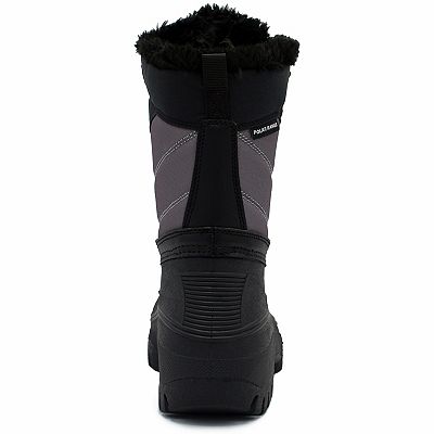 Polar Range Men Decker Cold Weather Waterproof Snow Boots Size US 9M Black POLAR RANGE MENS DECKER COLD WEATHER SNOW BOOT - Walmart.com main image 4