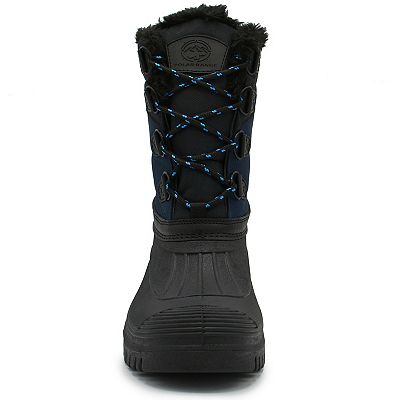 Polar Range Men Cold Weather Waterproof Snow Boots Decker Size US 9M Black POLAR RANGE MENS DECKER COLD WEATHER SNOW BOOT - Walmart.com main image 3