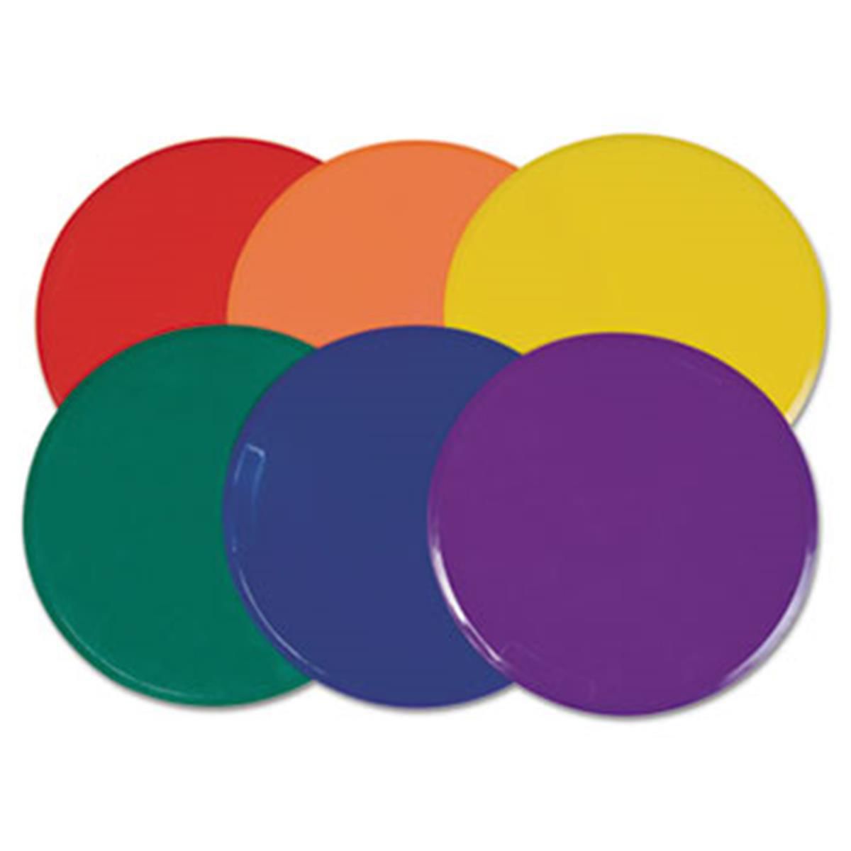 Image for HappyHealth Happyhealth Poly Spot Marker Set 9'' Disks Assorted Colors 6/Set at Kohl's.