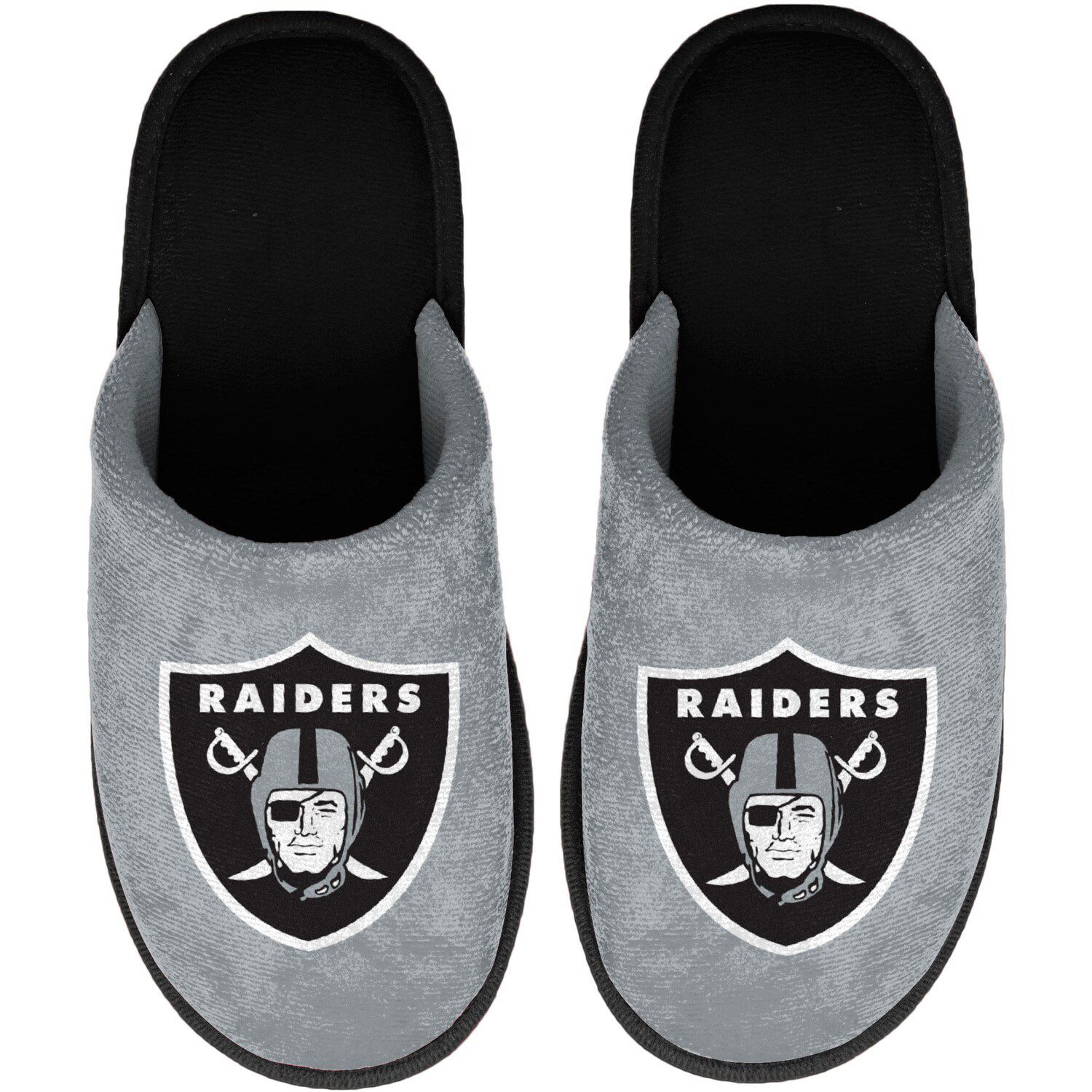 raiders slippers