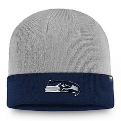 Lids Seattle Seahawks '47 Youth Playground Cuffed Knit Hat With Pom -  Gray/College Navy