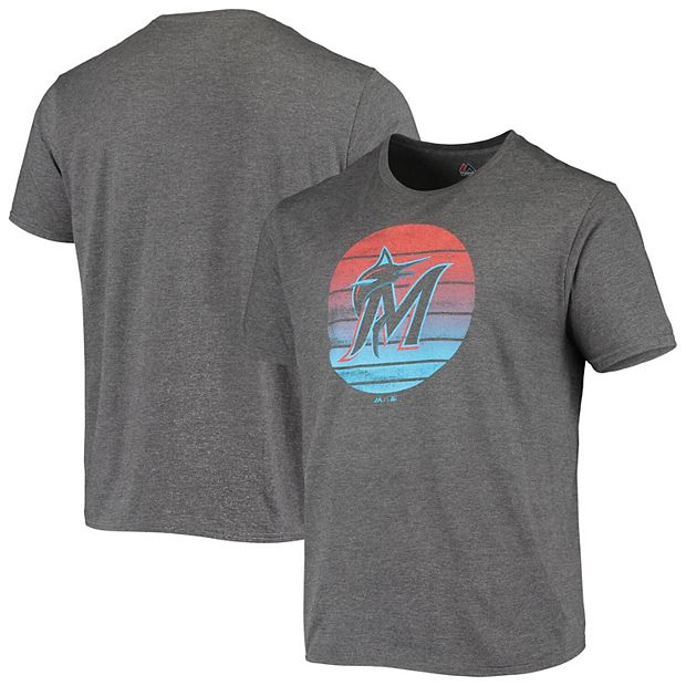 Majestic Men's Cool Base MLB Evolution Shirt Miami  