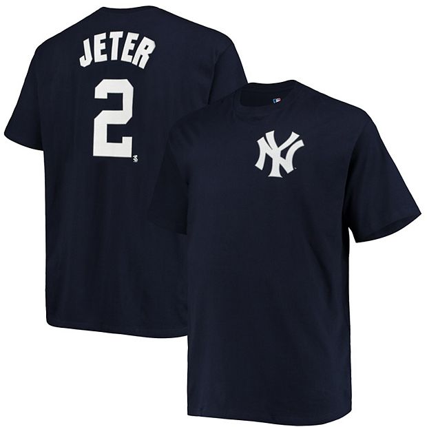Profile Women's Derek Jeter White New York Yankees Plus Size Replica Player Jersey