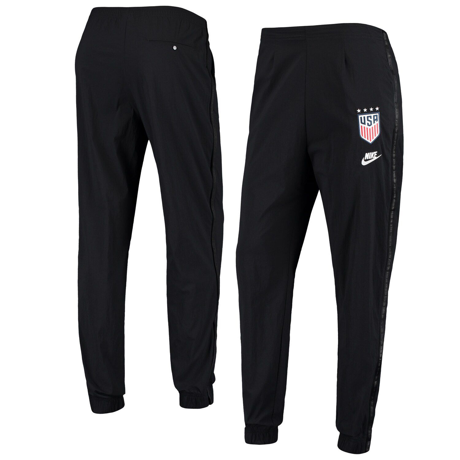 black track pants womens