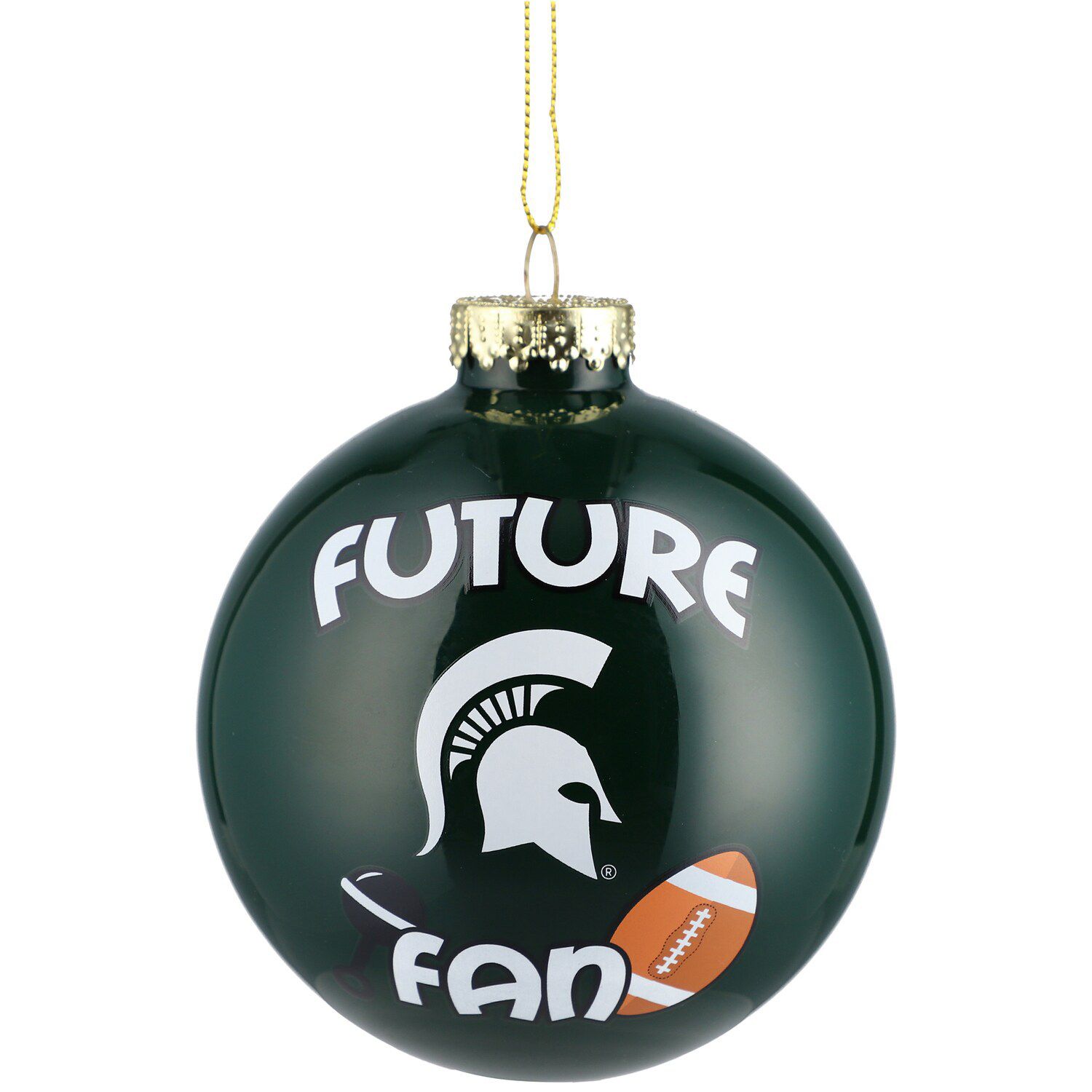 Image for Unbranded Michigan State Spartans Future Fan Ball Ornament at Kohl's.