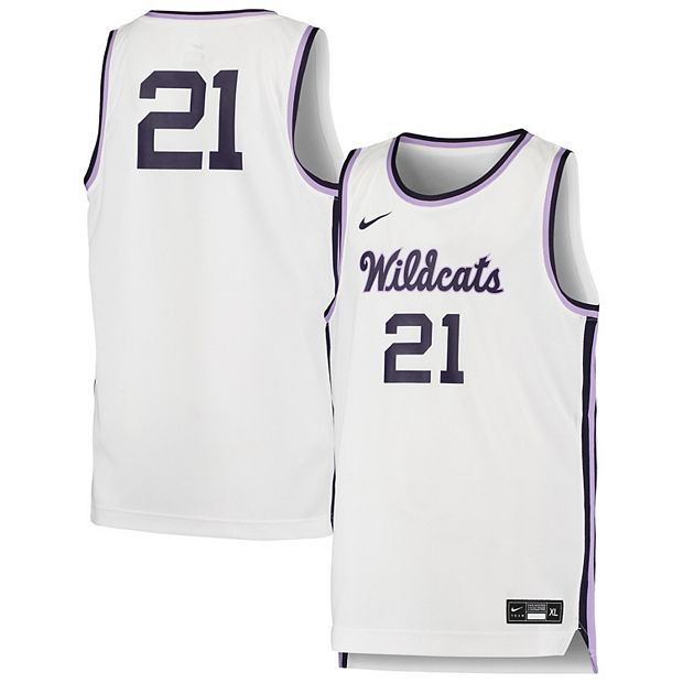 20 Kansas State Wildcats Nike Team Replica Basketball Jersey - White