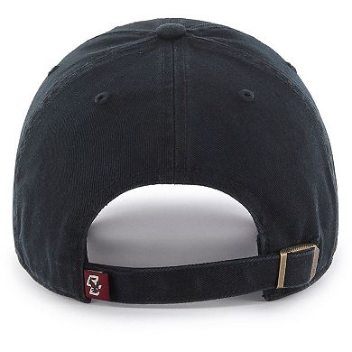Men's '47 Black Boston College Eagles Clean Up Adjustable Hat