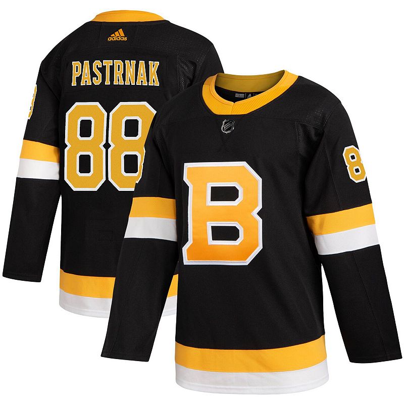 Mens adidas David Pastrnak Black Boston Bruins Alternate Authentic Player 