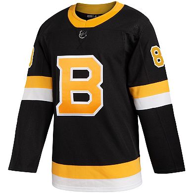 Men's adidas David Pastrnak Black Boston Bruins Alternate Authentic Player Jersey