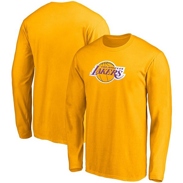 Men's Fanatics Branded Purple Los Angeles Lakers Primary Team Logo T-Shirt