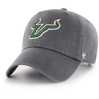 Men's '47 Charcoal South Florida Bulls Clean Up Adjustable Hat