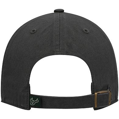 Men's '47 Charcoal South Florida Bulls Clean Up Adjustable Hat