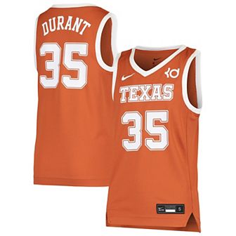 Youth Nike Kevin Durant Texas Orange Texas Longhorns Replica Basketball Jersey