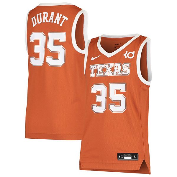 Youth Nike Kevin Durant Texas Orange Texas Longhorns Replica Basketball ...