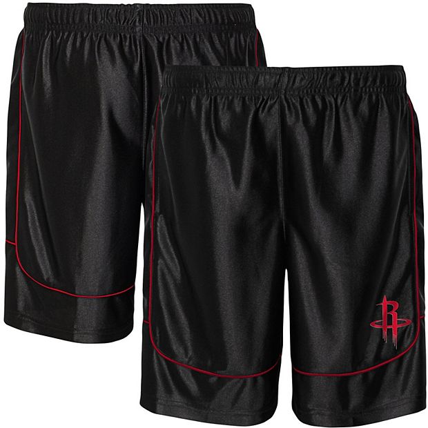 Youth Black Houston Rockets Boomin Out Dazzle Shorts