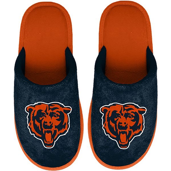 Men's Chicago Bears Big Team Logo Scuff Slippers