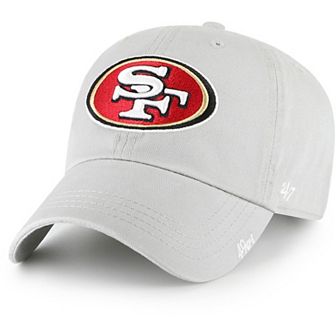 Women's '47 Gray San Francisco 49ers Miata Clean Up Secondary Adjustable Hat