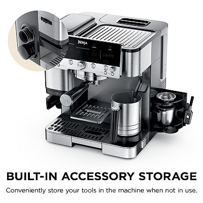 Ninja Luxe Café Premier Series 3-in-1 Espresso, Coffee and Cold
