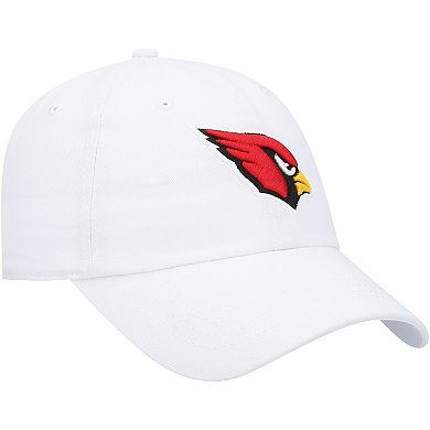 Women's '47 White Arizona Cardinals Miata Clean Up Logo Adjustable Hat