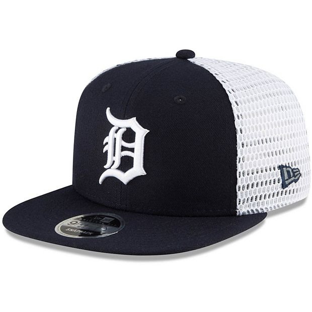 Men's New Era Navy/White Detroit Tigers Mesh Fresh 9FIFTY Snapback Hat