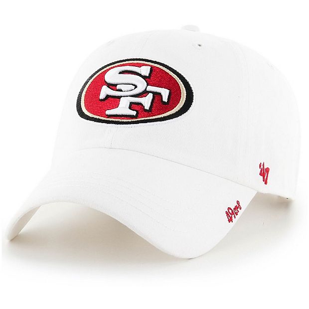 Women's '47 White San Francisco 49ers Miata Clean Up Logo