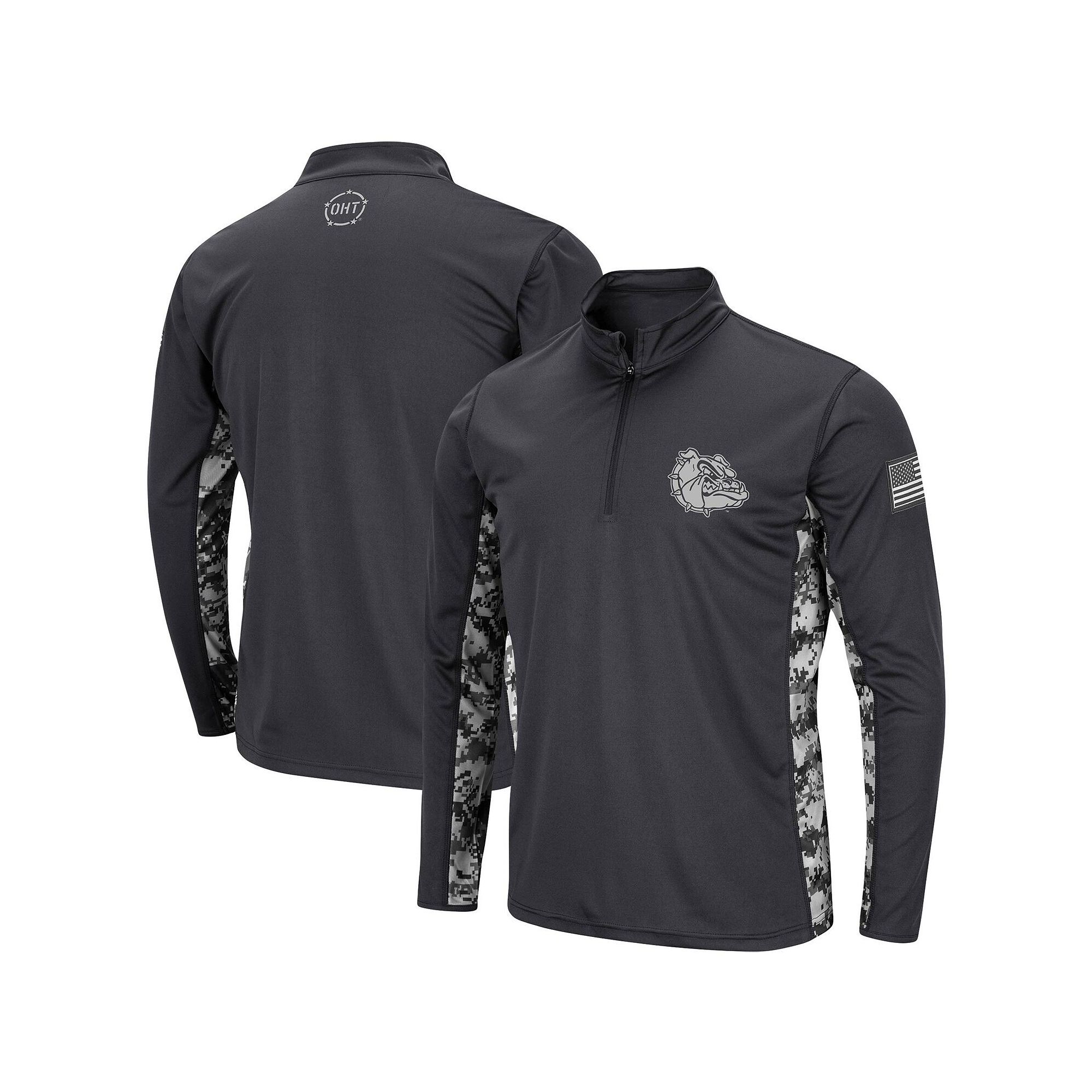 Mens Colosseum Charcoal Gonzaga Bulldogs OHT Military Appreciation Digital