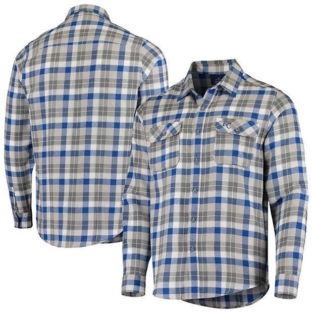 Antigua Men's Antigua Royal Kansas City Royals Instinct Flannel