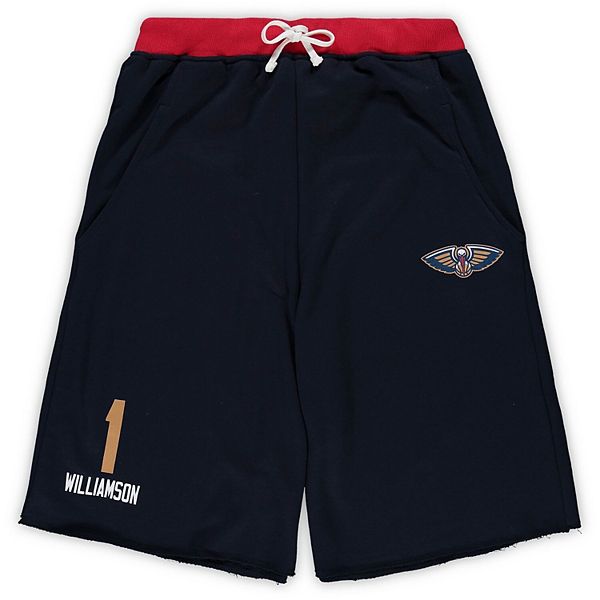 Men's Majestic Zion Williamson Navy New Orleans Pelicans Big & Tall ...