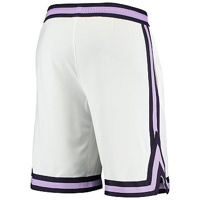 Men's Nike White Kansas State Wildcats Replica Basketball Shorts