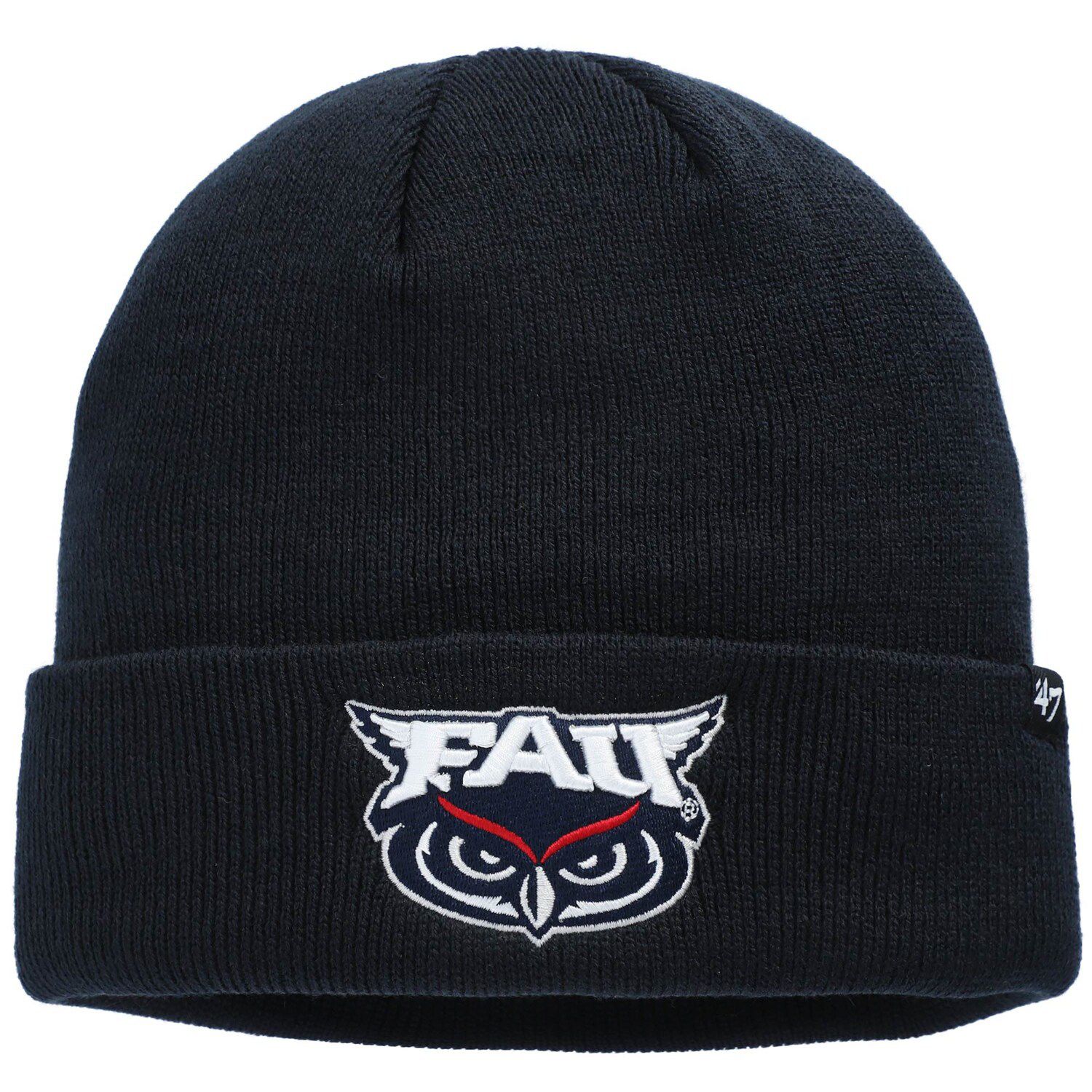 Image for Unbranded Men's '47 Navy FAU Owls Raised Cuffed Knit Hat at Kohl's.