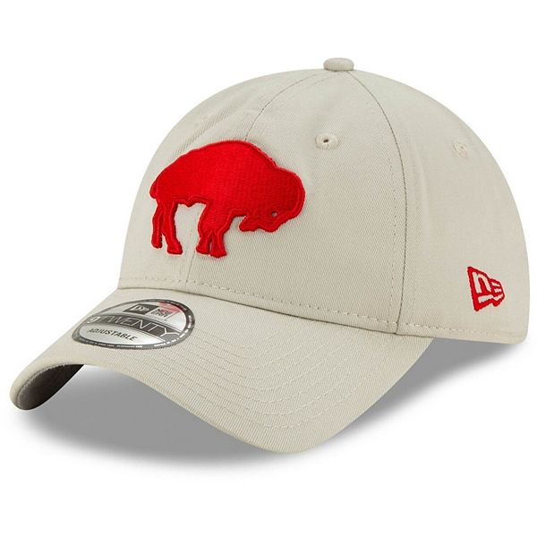 Men's New Era Khaki Buffalo Bills Historic Playmaker 9TWENTY Adjustable Hat