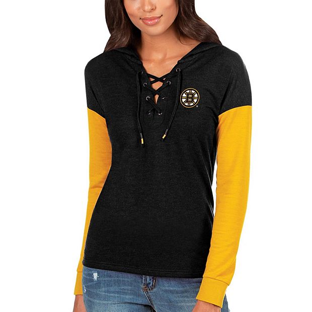 Boston bruins lace hot sale up hoodie