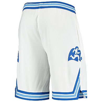 Men's Nike White Xavier Musketeers Replica Basketball Shorts