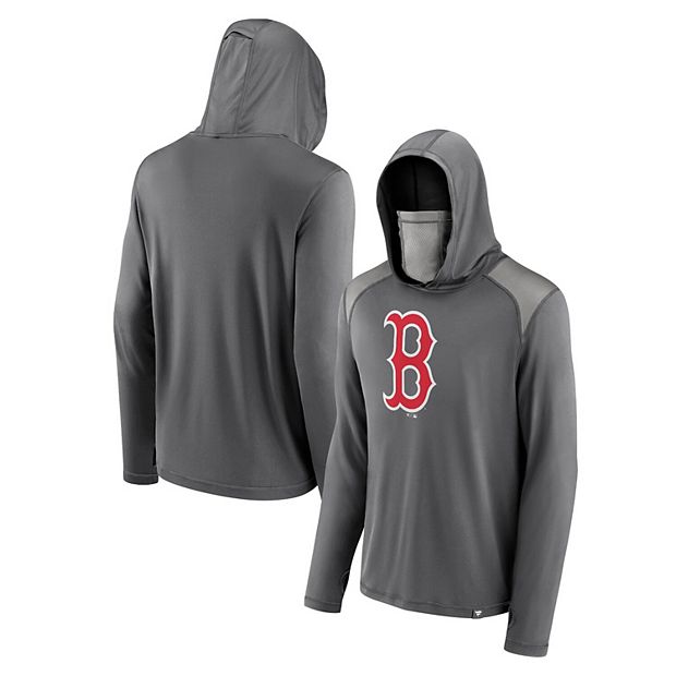 Men's Fanatics Branded Red Boston Sox Official Logo Pullover Hoodie