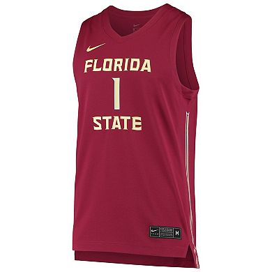 Unisex Nike #1 Garnet Florida State Seminoles Replica Basketball Jersey