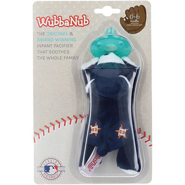 WubbaNub Houston Astros Bear Pacifier