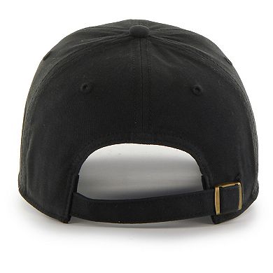 Women's '47 Black Arizona Cardinals Miata Clean Up Primary Adjustable Hat