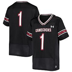 Women's Under Armour #1 Garnet South Carolina Gamecocks Replica Team Football Jersey Size: Large