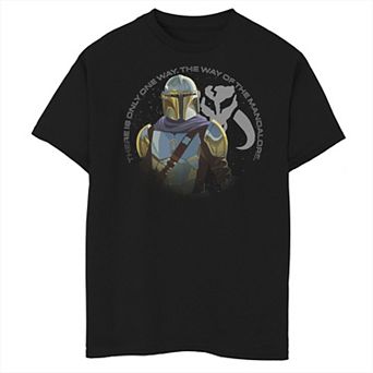 Boys 8-20 Star Wars The Mandalorian The Mandalore Way Logo Graphic Tee