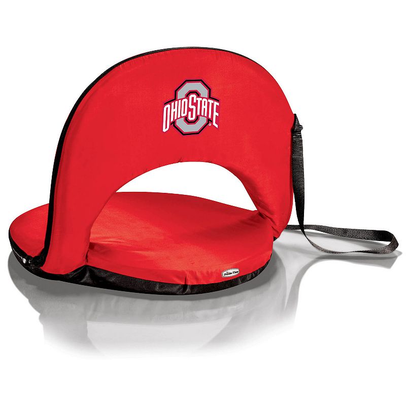 Picnic Time Ohio State Buckeyes Oniva Portable Reclining Seat, Red