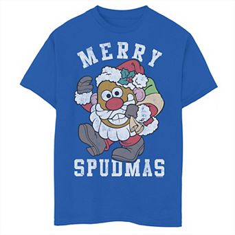 Boys 8-20 Mr Potato Head Santa Potato Christmas Graphic Tee