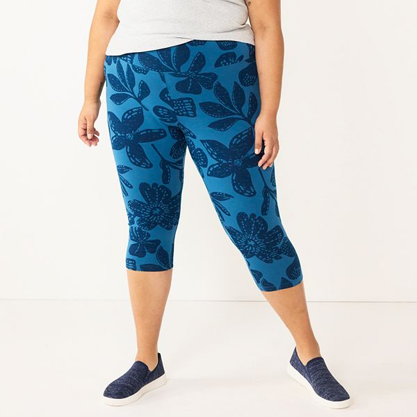 Knit hotsell capri leggings