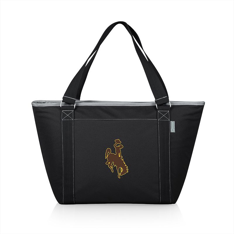 Picnic Time Wyoming Cowboys Topanga Cooler Tote Bag, Wyo Black
