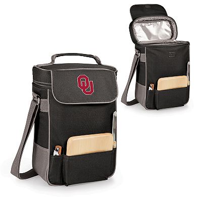 Picnic Time Oklahoma Sooners Duet Wine & Cheese Tote