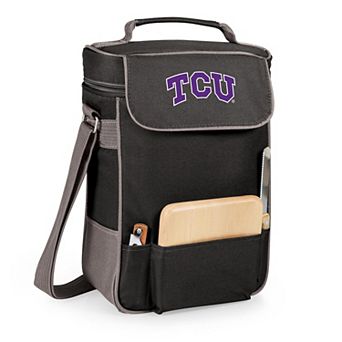 Picnic Time TCU Horned Frogs Duet Wine & Cheese Tote