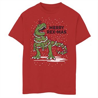 Boys 8-20 Fifth Sun Dino Christmas Graphic Tee