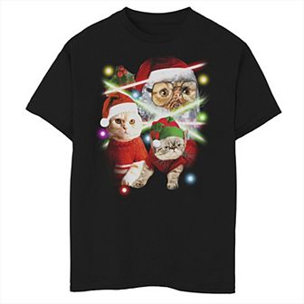 Boys 8-20 Fifth Sun Holiday Cats Christmas Graphic Tee
