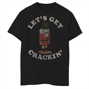 Boys 8-20 Girl's Let's Get Crakin Graphic Tee