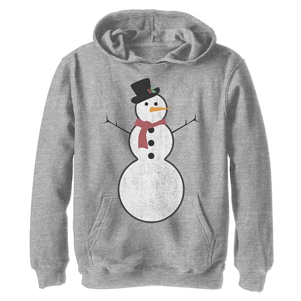 Snowman hoodie best sale