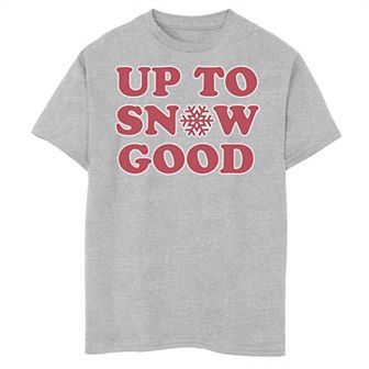 Boys 8-20 Up To Snow Good Christmas Graphic Tee